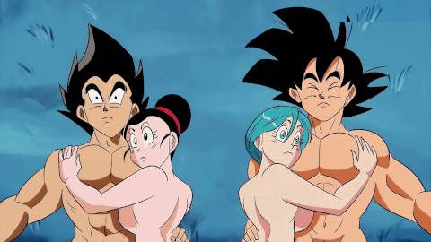 ドラゴンボールZゴゲタ&ブルチセックスフルアニメ変態
